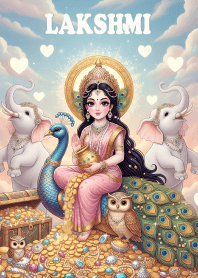 Lakshmi: Fulfillment of love, wealth.6JP
