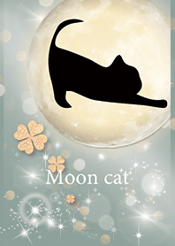 Beige Khaki : Lucky Moon & Cat
