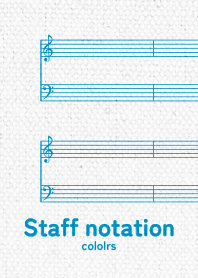Staff notation Clr ver_Blue02