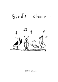 鳥鳥合唱團-白色