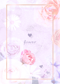 Flower and Marble purple14_2