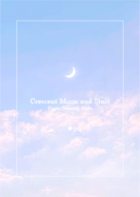 Crescent moon and stars67-Natural Style