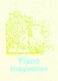 piano imagination  Pale lemon