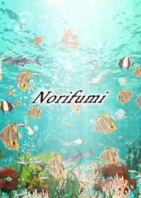 のりふみ用☆珊瑚と熱帯魚の夏の着せかえ