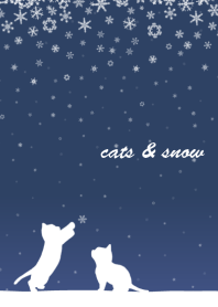 cats & snow