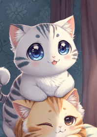 Q版可愛貓咪 022dB