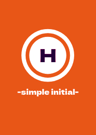 simple initial-H- THEME 103