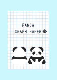 PANDA GRAPH PAPER-LIGHT BLUE