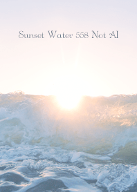 Sunset Water 559 Not AI