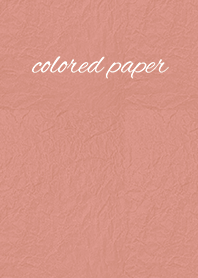 colored paper / red