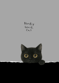 Blinky Black Cat (Dark and gray theme)