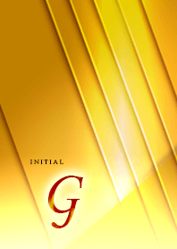 Initial "G"_Happy Gold