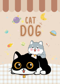 Cat&Dog Kawaii Love Smile
