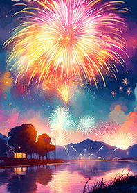 Beautiful Fireworks Theme#1309