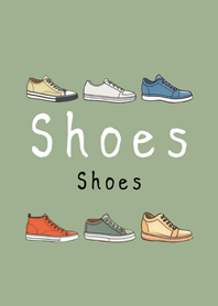 shoe collection.boys(grey green)