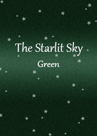 The starlit sky(Green)