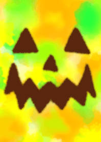 Colorful camouflage halloween