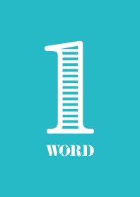 1WORD【緑と黄色】