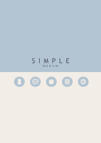SIMPLE ICON-BLUE- 21