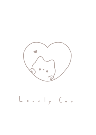 小貓. white beige