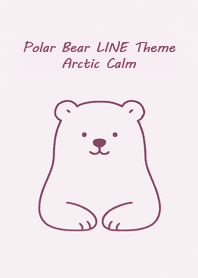 Cozy Polar Bear|Simple&Relaxing Design2