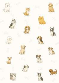 Cute Dog _Pattern Version14