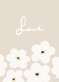 in bloom, flower wh / almond