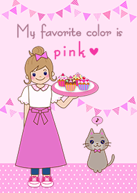 My favorite color is pink