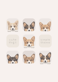DOGS - Welsh Corgi 01 - BEIGE