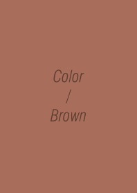 Simple Color : Brown 6 (J)