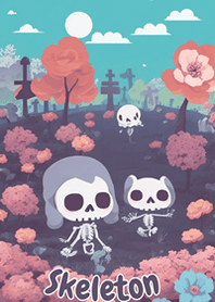 skeleton in infinity garden