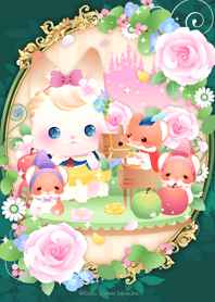 Mochineko and Mochihamu Snow white