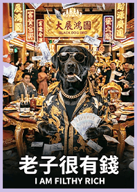 金運加持!有錢ㄟ黑狗兄1.9淡紫色凱瑞精選集