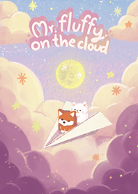 mr. fluffy on the cloud