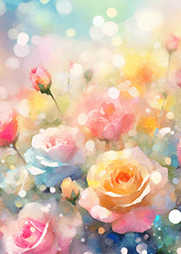 薔薇(バラ)の花の着せかえ(R5962)