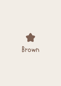 Girls Collection -Star- Brown