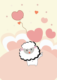 Cute sheep theme vr.6