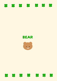 シンプルアイコン【BEAR】クローバー