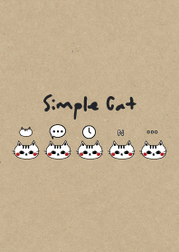 シンプル-ネコさん-