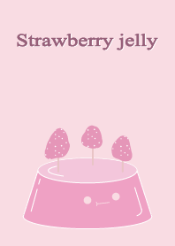 cute strawberry jelly