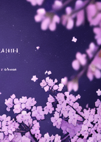 月光夜桜#DF027。