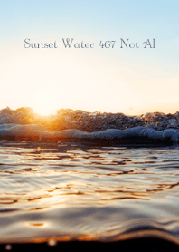 Sunset Water 467 Not AI