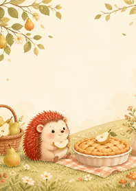 Scarlet Hedgehog Pear Pie Meadow