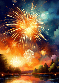 Beautiful Fireworks Theme#391