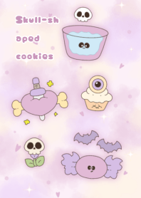 Skull-shaped cookies1