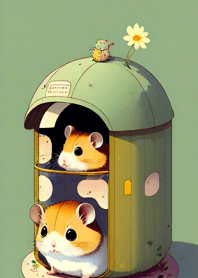 Banyak sekali hamster! 216