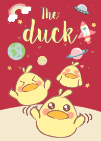 The duck.(Red Galaxy Ver.)