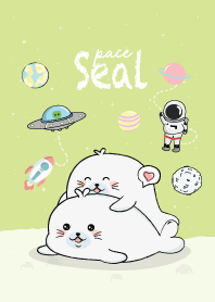 Seal cute Green.