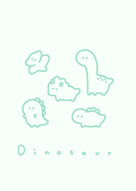 ไดโนเสาร์น่ารัก。mint