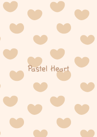 Pastel Heart - Milk Tea